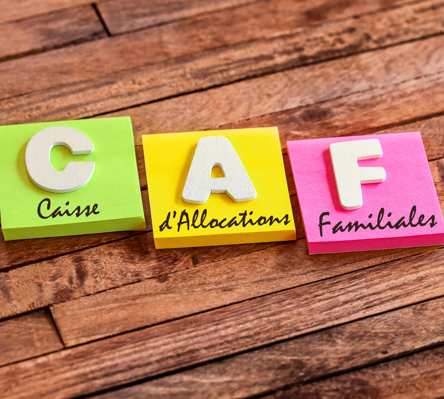 Logo Caisse d'allocations familiales (CAF) de Poitiers-Bellejouanne