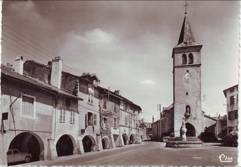 Arinthod Mairie d'Arinthod et sa commune (39240) (Jura).