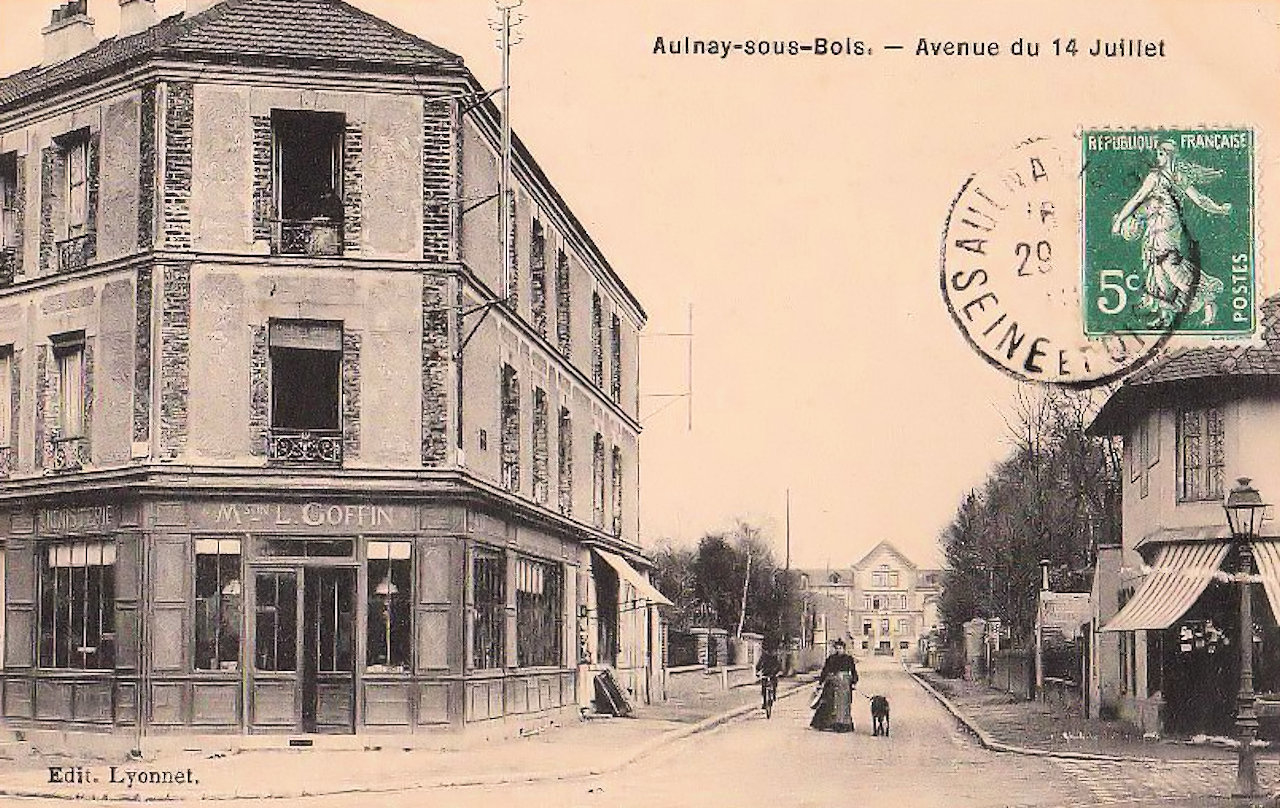 Photos et carte postales anciennes d'AulnaysousBois Mairie d'AulnaysousBois et sa ville