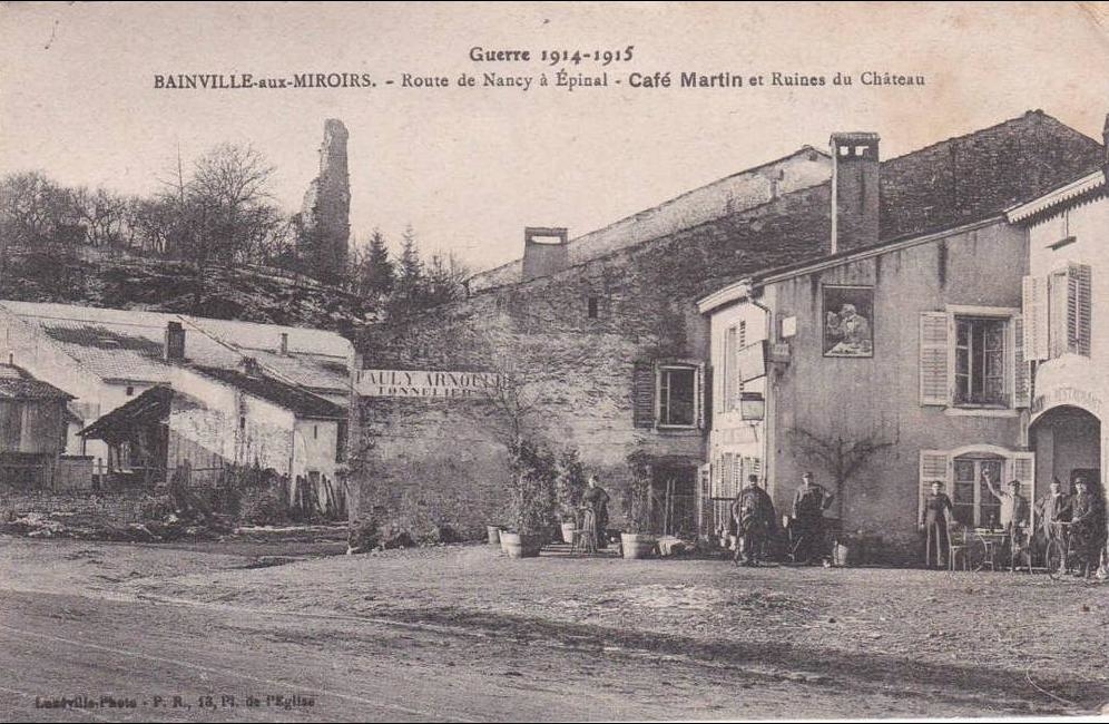 Photos et carte postales anciennes de BainvilleauxMiroirs Mairie de