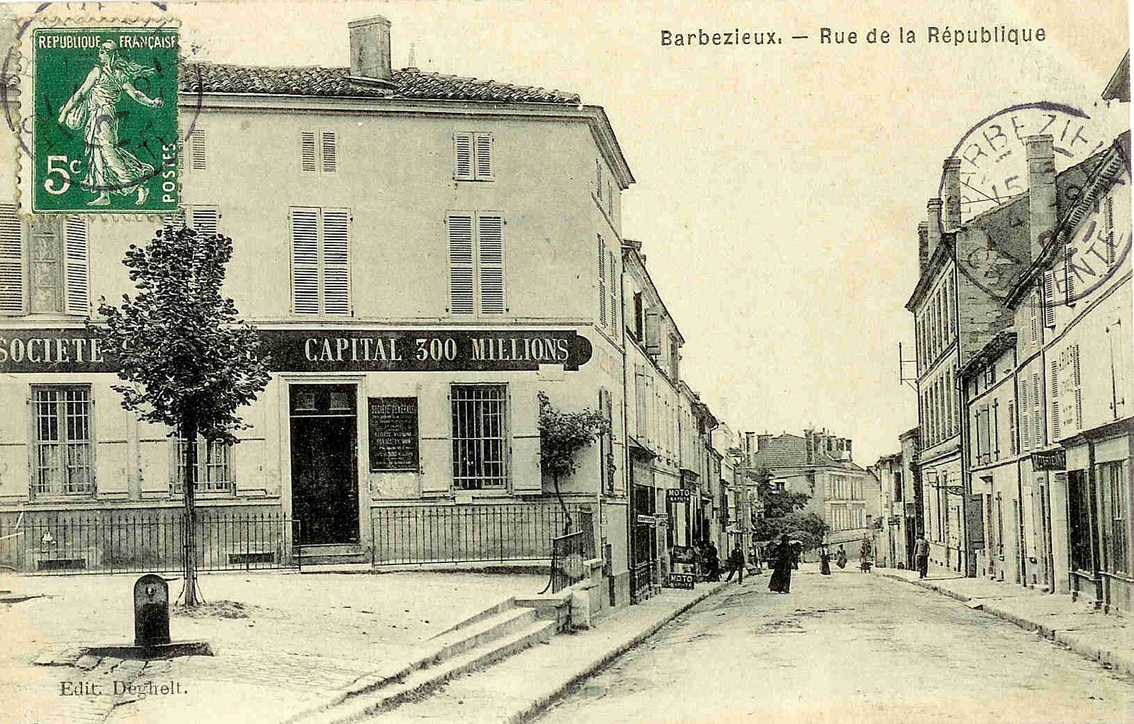 Photos et carte postales anciennes de BarbezieuxSaintHilaire Mairie