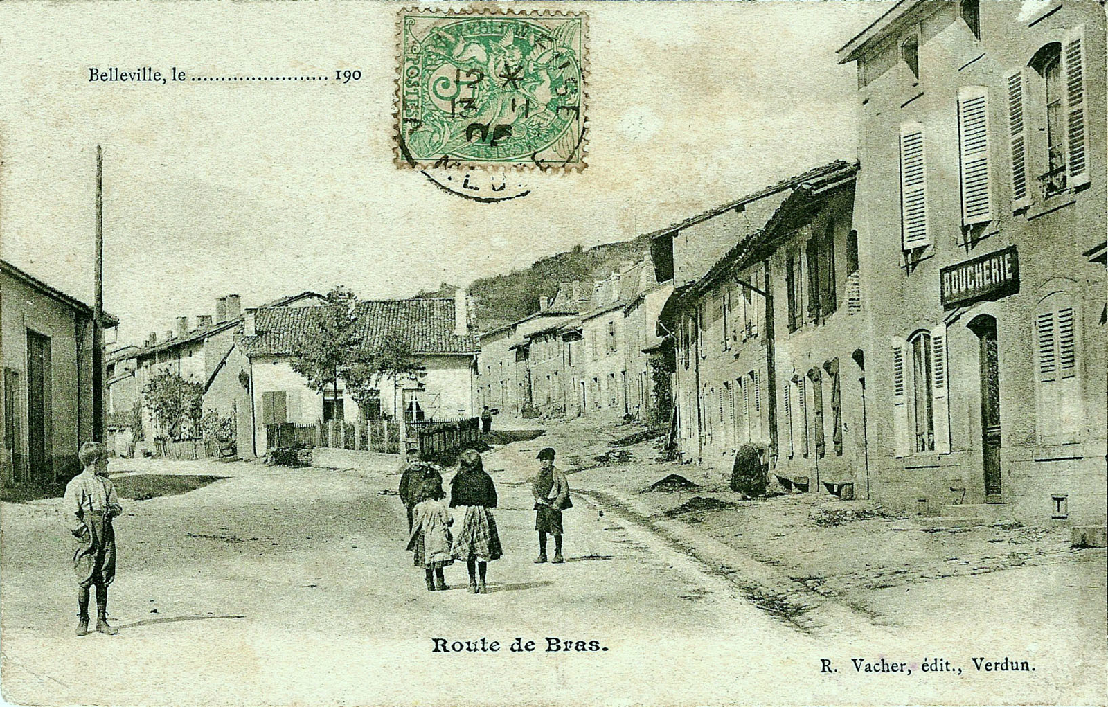 Photos et carte postales anciennes de BellevillesurMeuse Mairie de