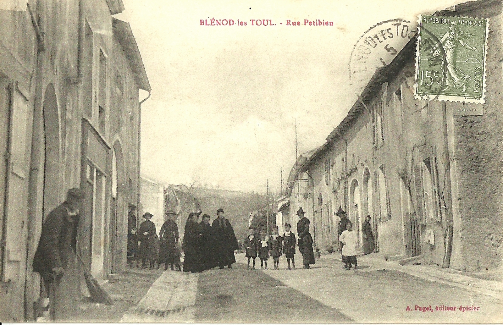 Photos et carte postales anciennes de BlénodlèsToul Mairie de
