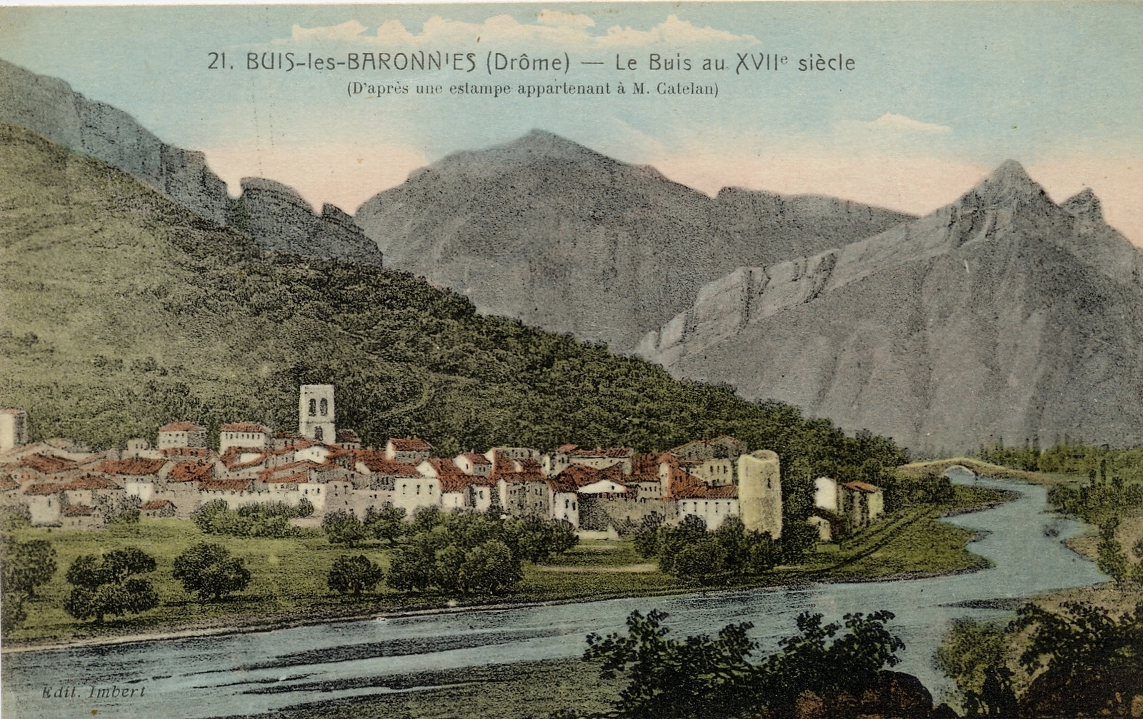 Photos et carte postales anciennes de BuislesBaronnies Mairie de