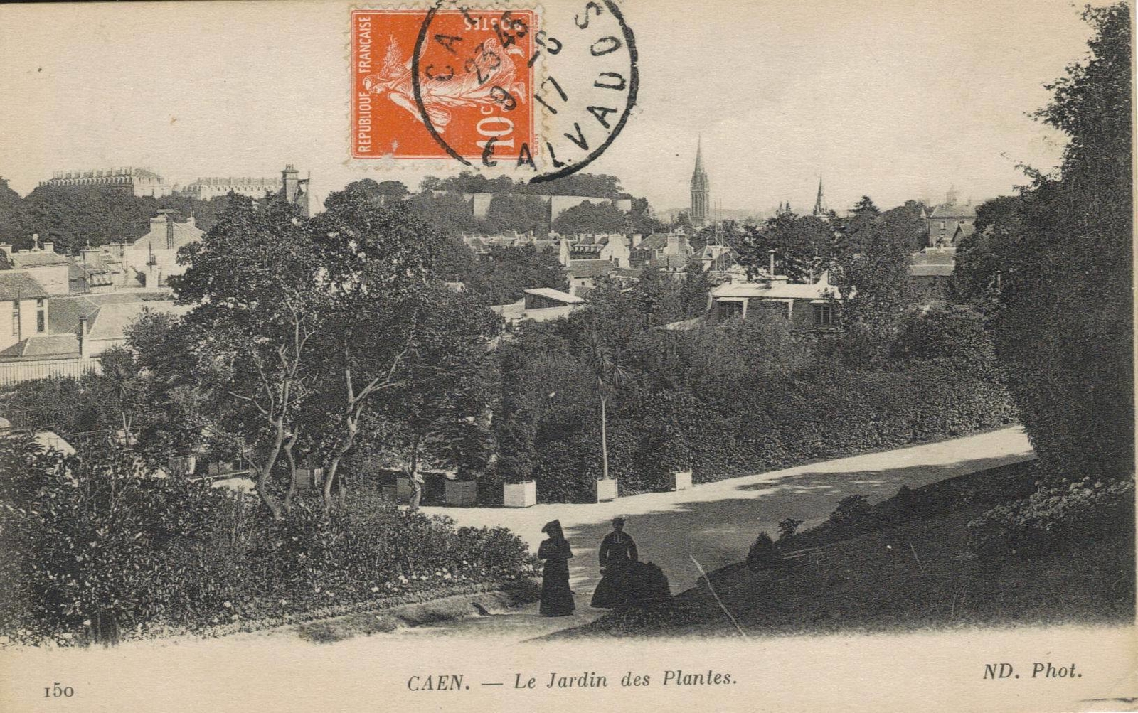 Photos et carte postales anciennes de Caen Mairie de Caen et sa ville