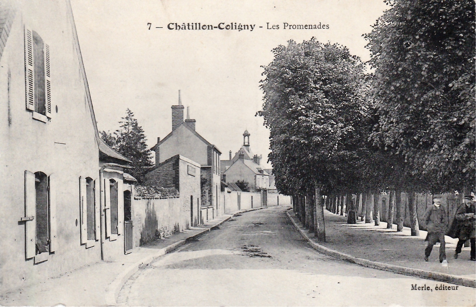 Photos et carte postales anciennes de ChâtillonColigny Mairie de