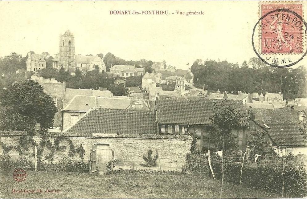 Photos et carte postales anciennes de DomartenPonthieu Mairie de