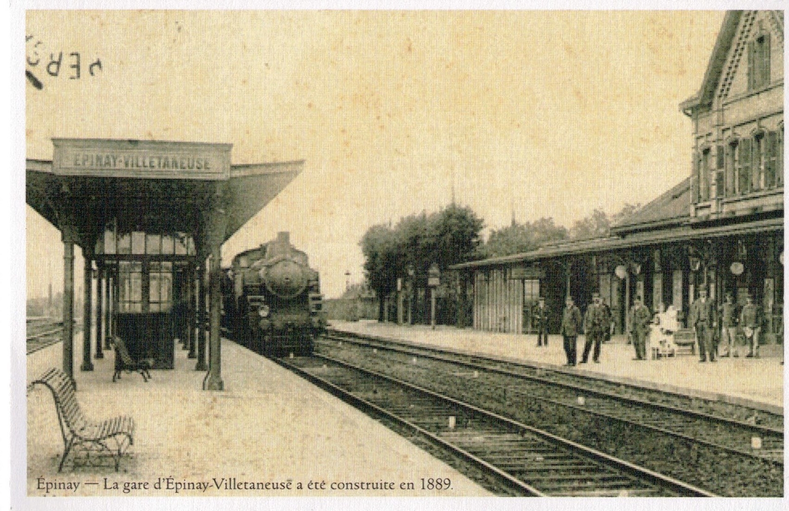 Fond de carte avec EpinaysurSeine