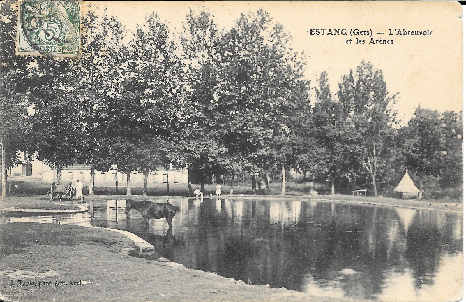 Mairie d'Estang, la Commune d'Estang et son village (32240)