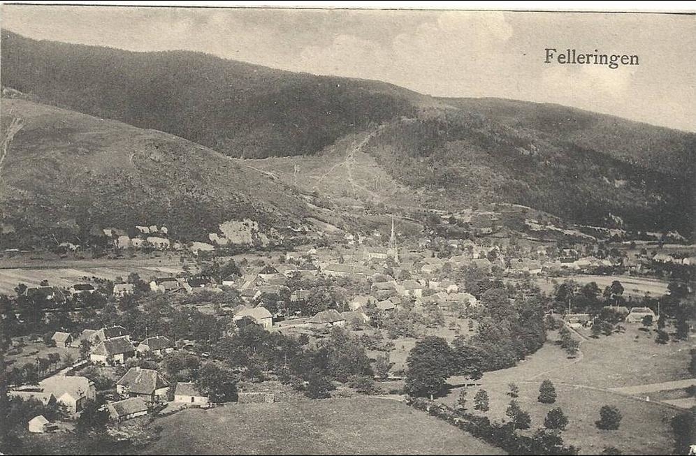 Fellering, la Mairie de Fellering et sa commune (68470)