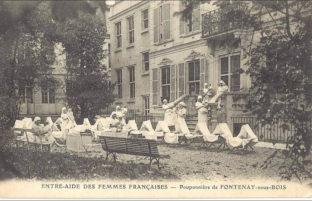 Photos et carte postales anciennes de FontenaysousBois Mairie de