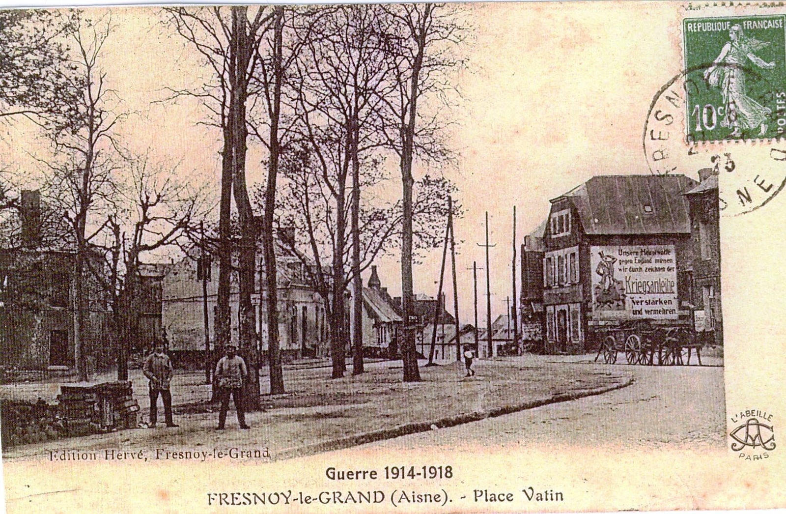 Photos et carte postales anciennes de FresnoyleGrand Mairie de FresnoyleGrand et sa ville Photos et carte postales anciennes de FresnoyleGrand Mairie de FresnoyleGrand et sa ville