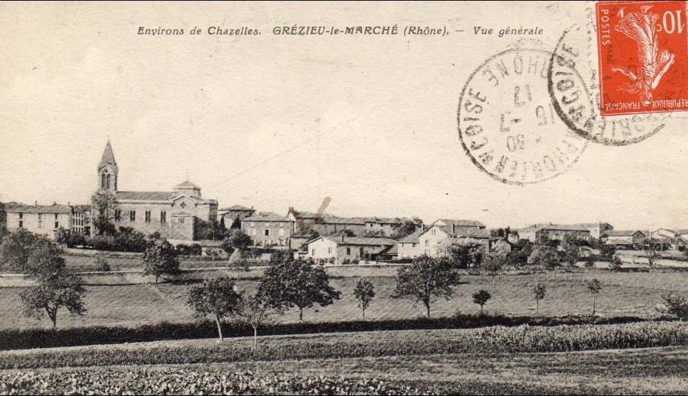 GrézieuleMarché Mairie de GrézieuleMarché et sa commune (69610)