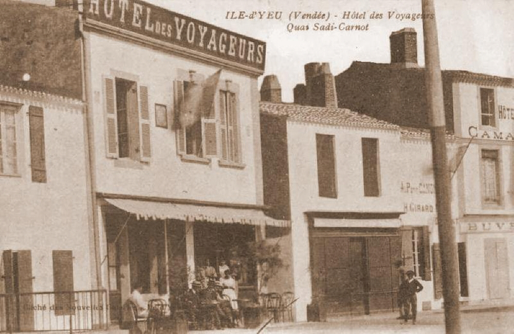 Photos et carte postales anciennes de l'Îled'Yeu Mairie de l'Îled
