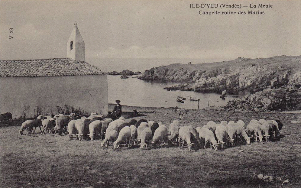 Photos et carte postales anciennes de l'Îled'Yeu Mairie de l'Îled