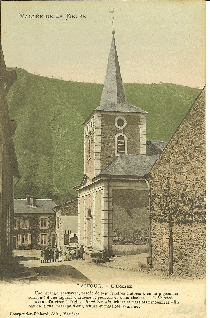 Photos et carte postales anciennes de Laifour Mairie de Laifour et