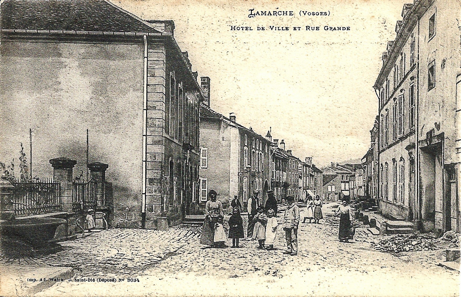 Mairie de Lamarche, la Commune de Lamarche et son village (88320)