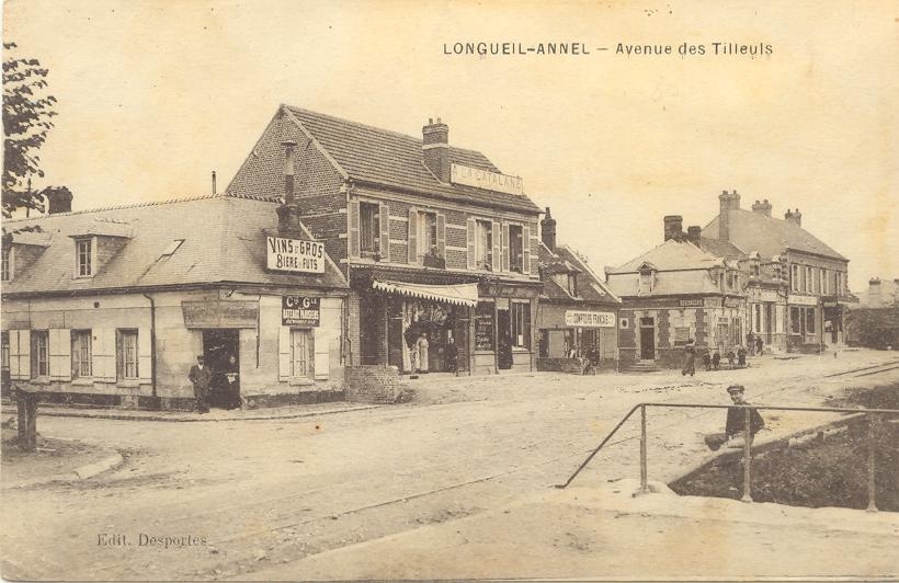 Photos et carte postales anciennes de LongueilAnnel Mairie de LongueilAnnel et sa ville