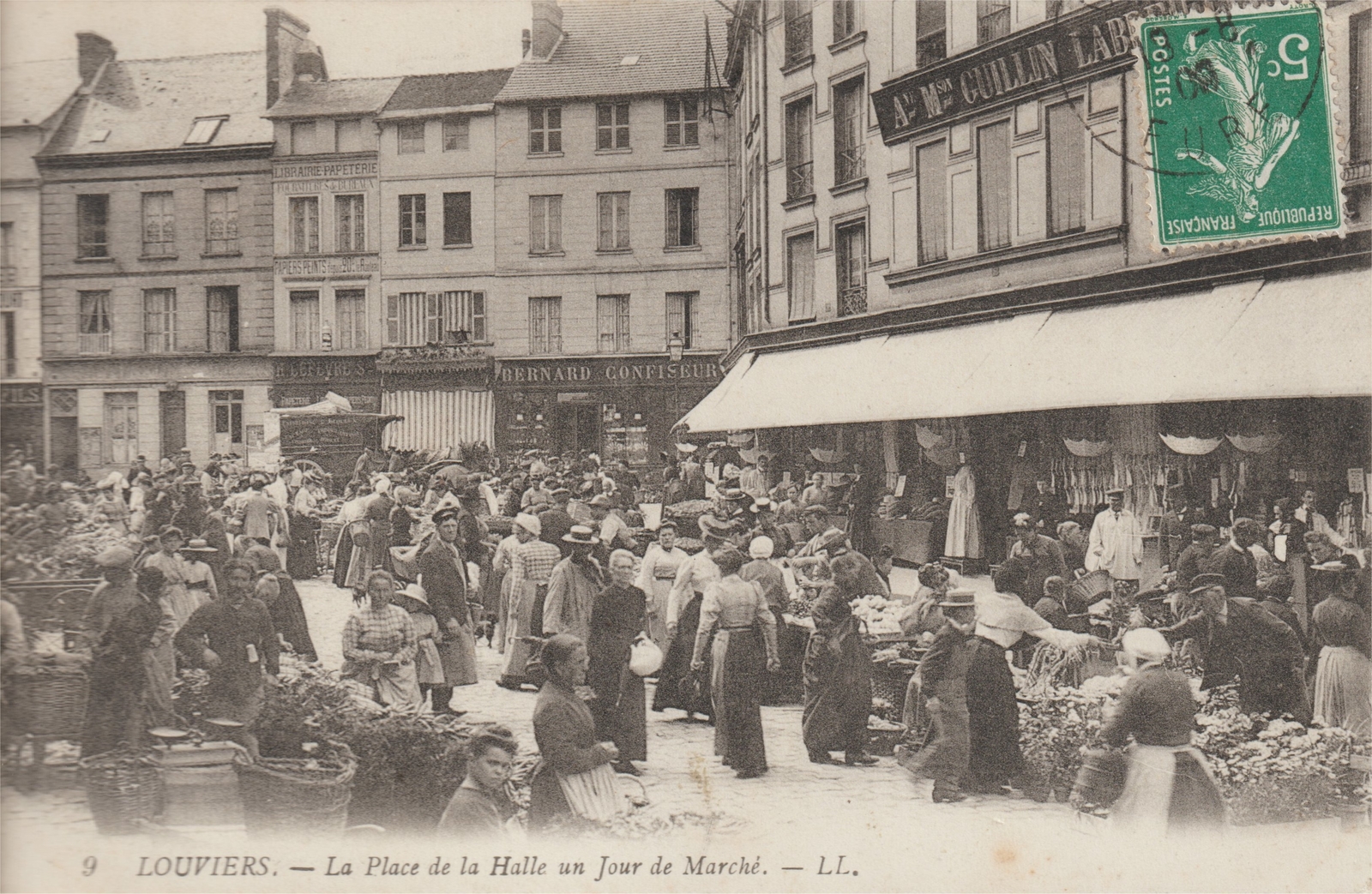 Photos et carte postales anciennes de Louviers Mairie de Louviers et