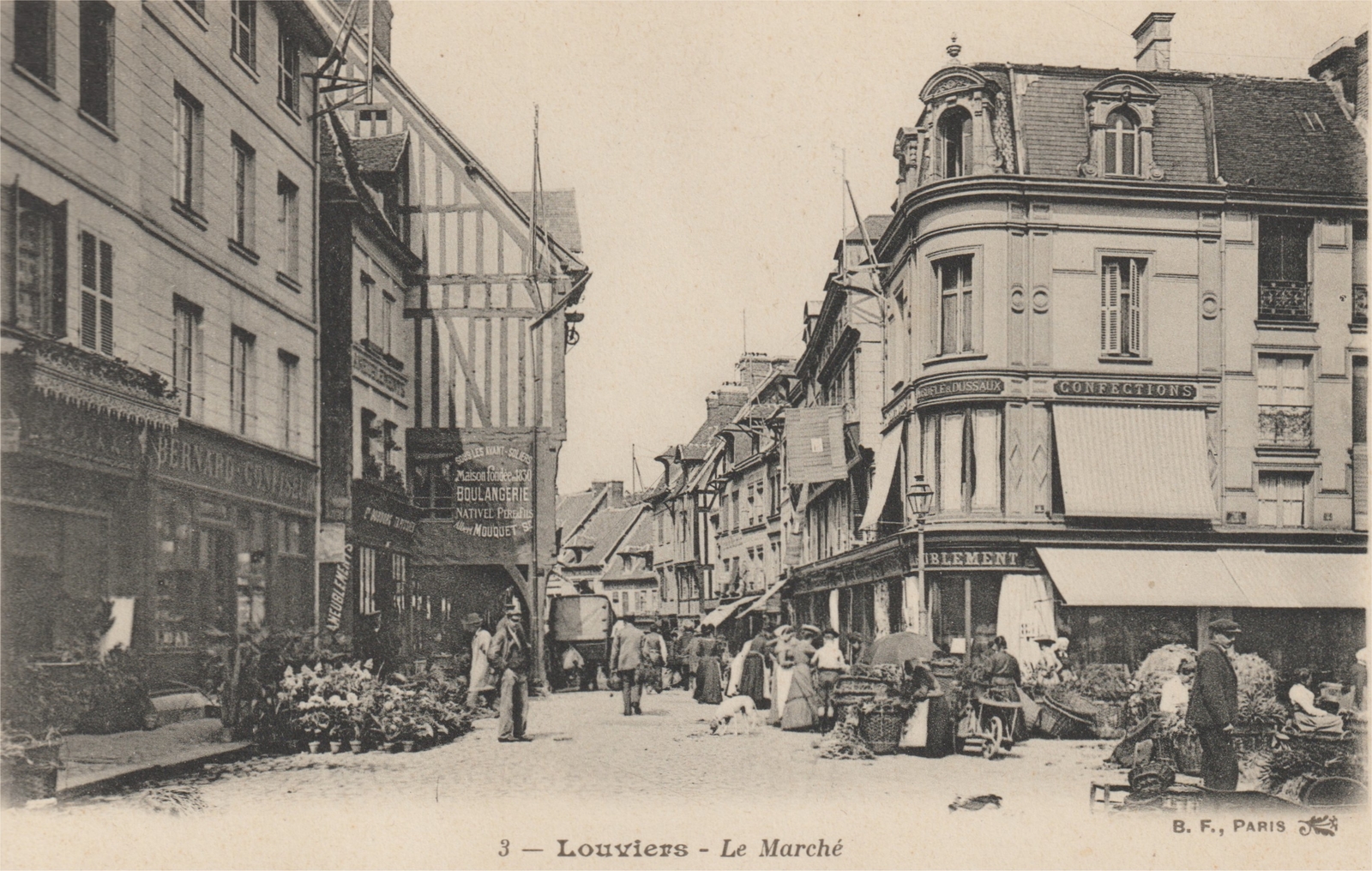Photos et carte postales anciennes de Louviers Mairie de Louviers et