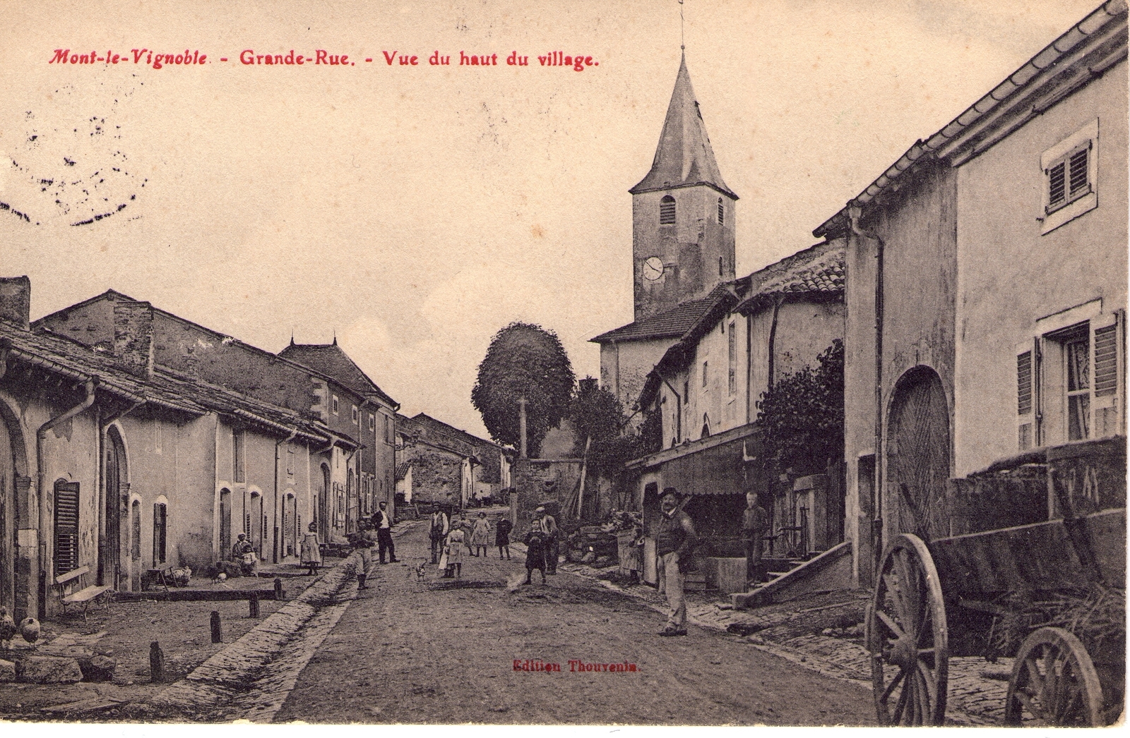 Photos et carte postales anciennes de MontleVignoble Mairie de Mont