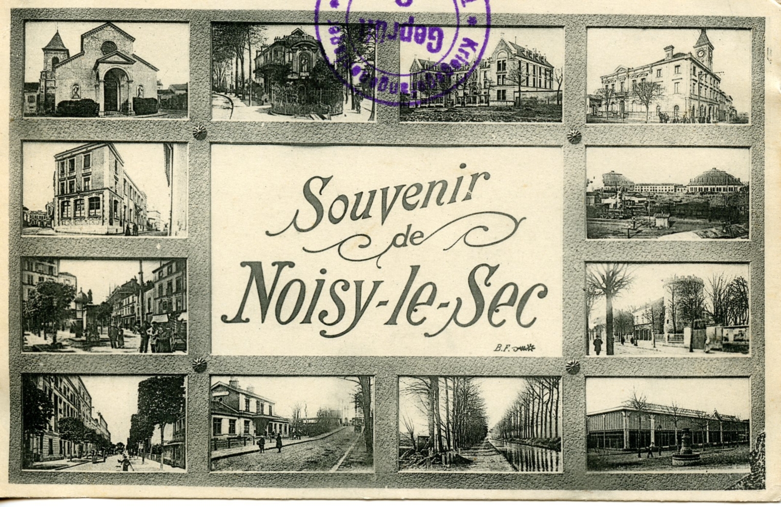 Photos et carte postales anciennes de NoisyleSec Mairie de Noisyle
