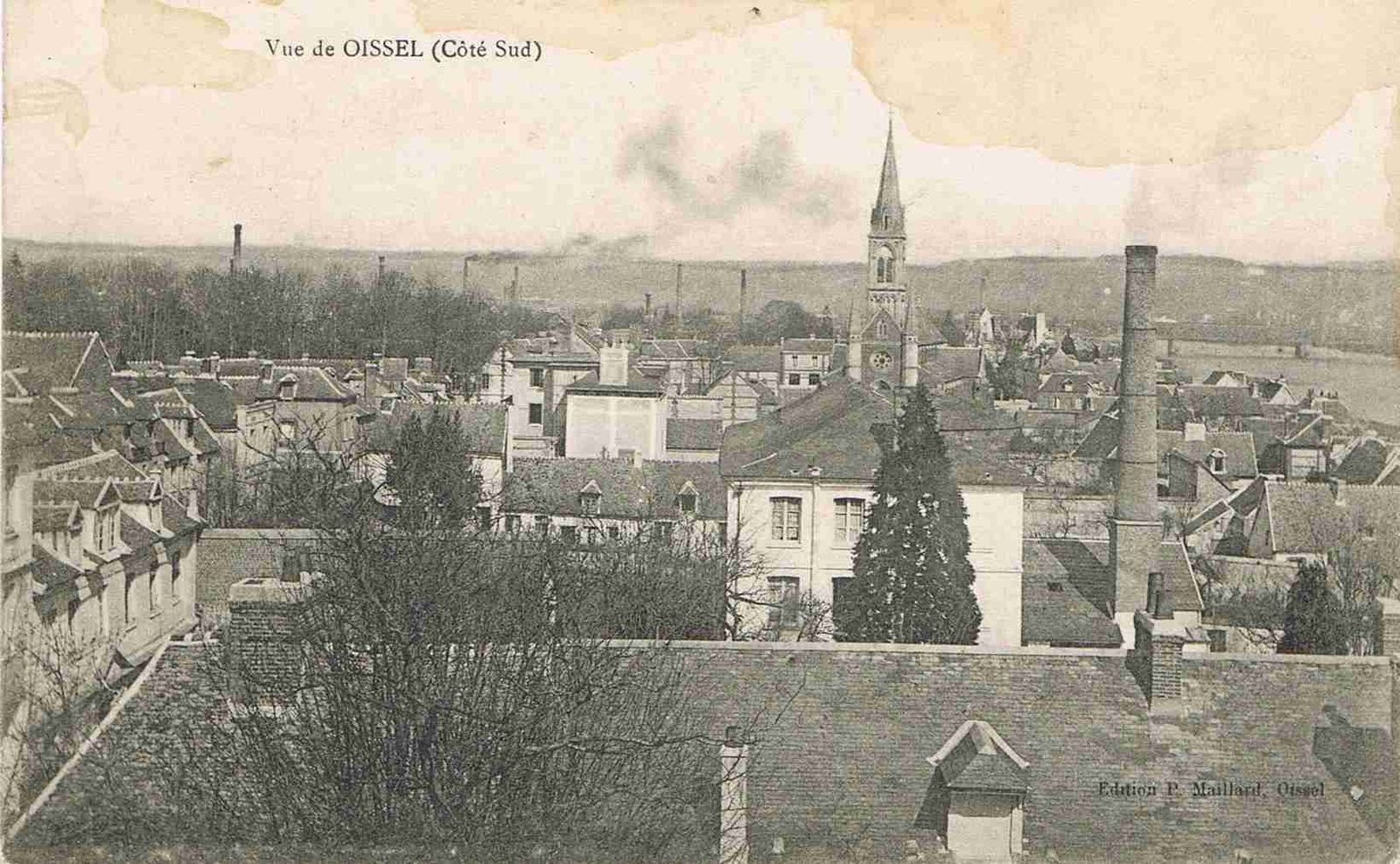 Photos et carte postales anciennes d'Oissel Mairie d'Oissel et sa ville