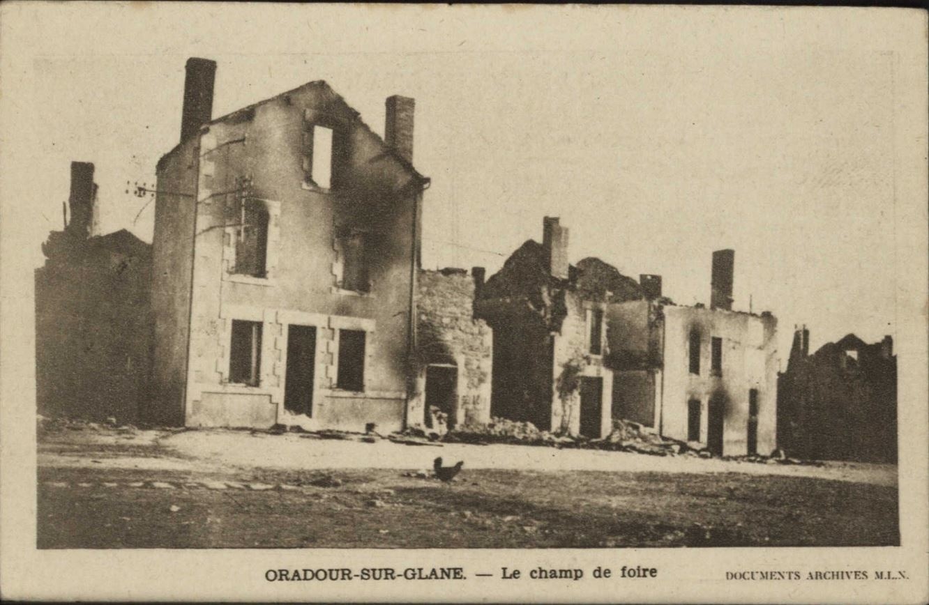 Photos et carte postales anciennes d'OradoursurGlane Mairie d'OradoursurGlane et sa ville