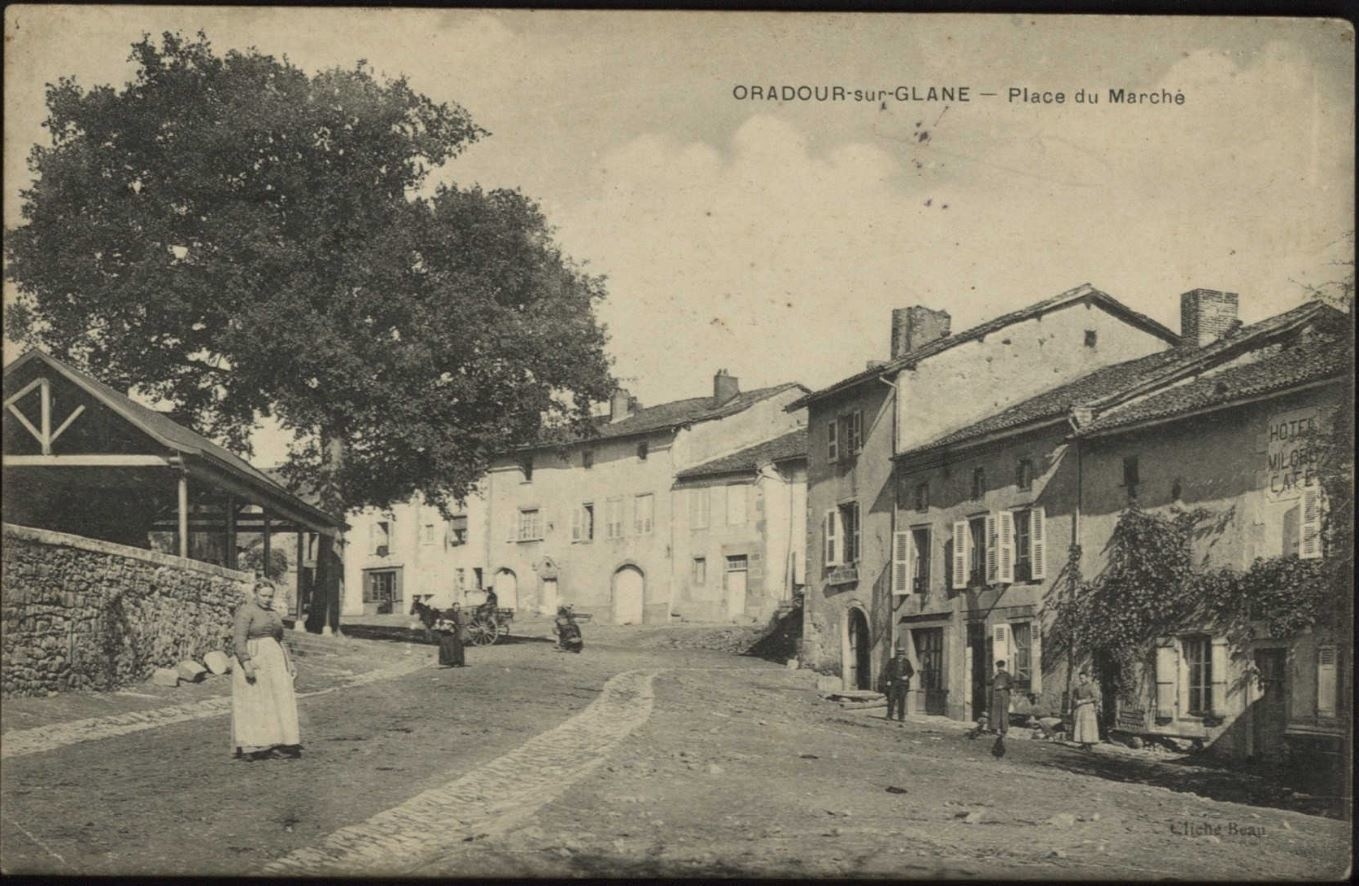 Photos et carte postales anciennes d'OradoursurGlane Mairie d'OradoursurGlane et sa ville Photos et carte postales anciennes d'OradoursurGlane Mairie d'OradoursurGlane et sa ville