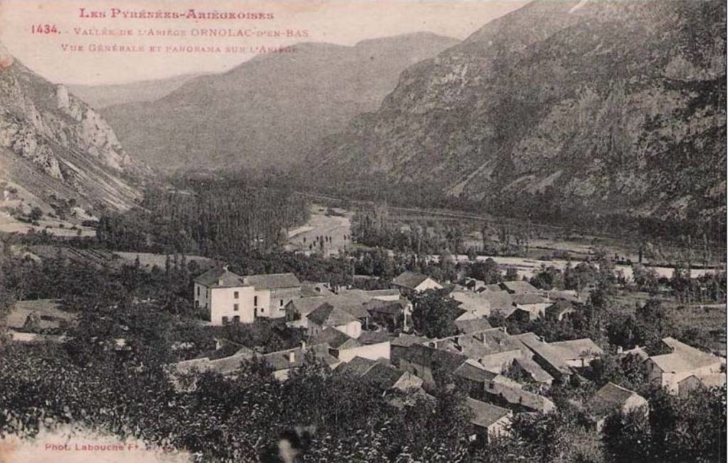 Photos et carte postales anciennes d'OrnolacUssatlesBains Mairie d