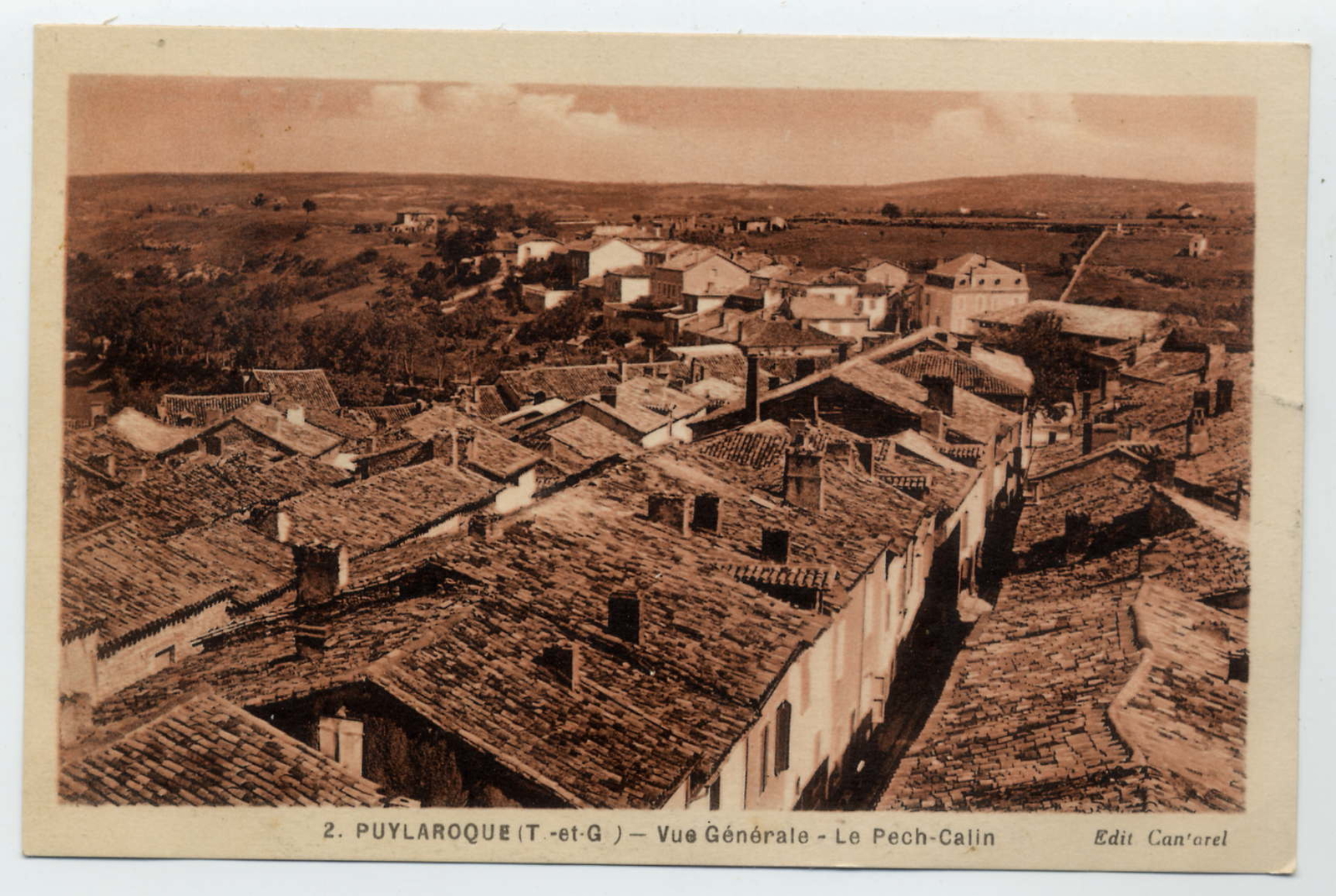 Photos et carte postales anciennes de Puylaroque Mairie de Puylaroque