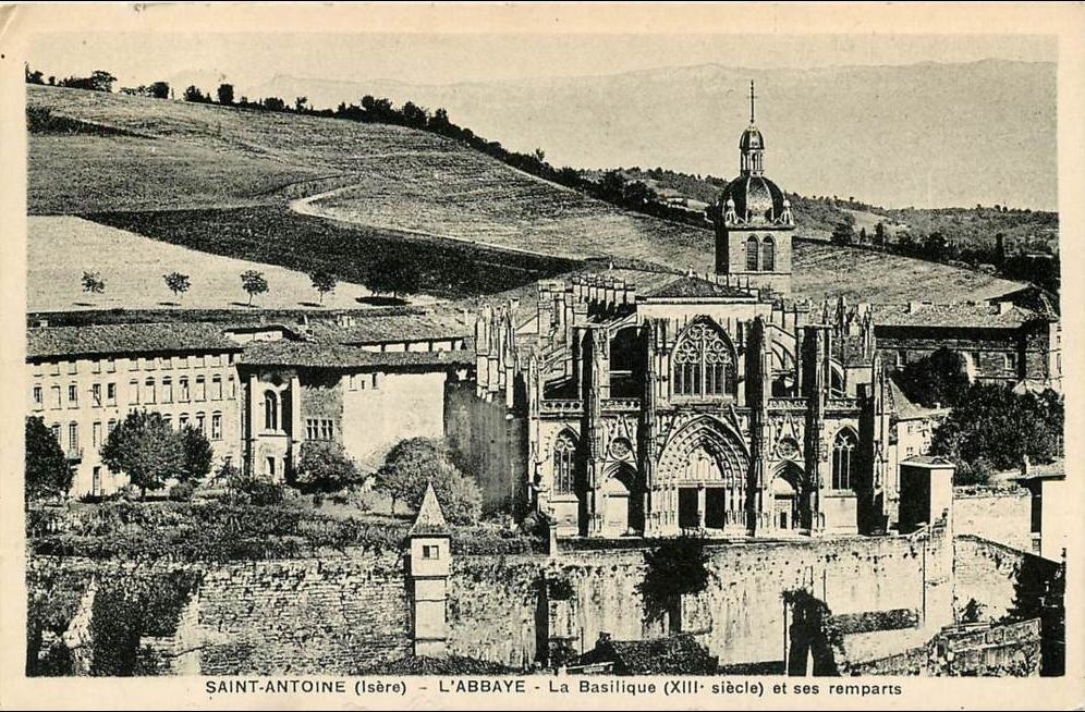 Photos et carte postales anciennes de Saint Antoine l'Abbaye Mairie