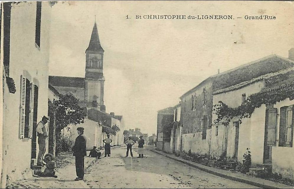 Photos et carte postales anciennes de SaintChristopheduLigneron