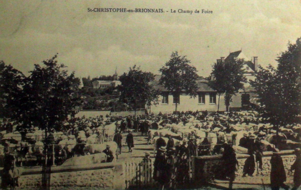 Photos et carte postales anciennes de SaintChristopheenBrionnais