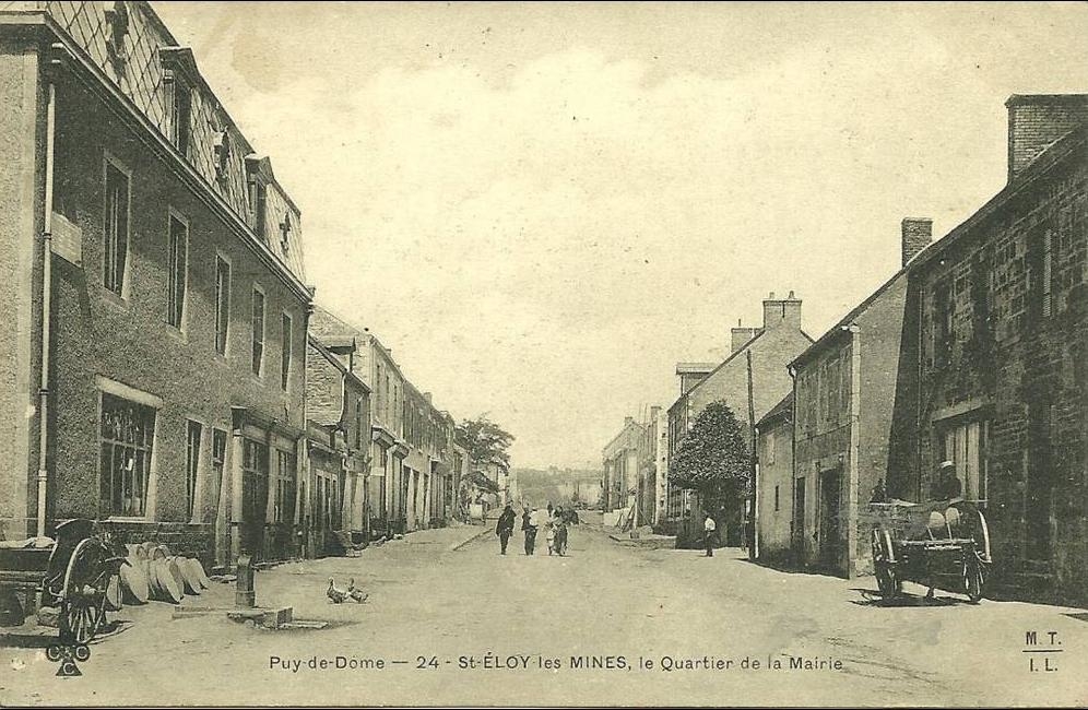 Ville de SaintÉloylesMines, la Mairie de SaintÉloylesMines et sa