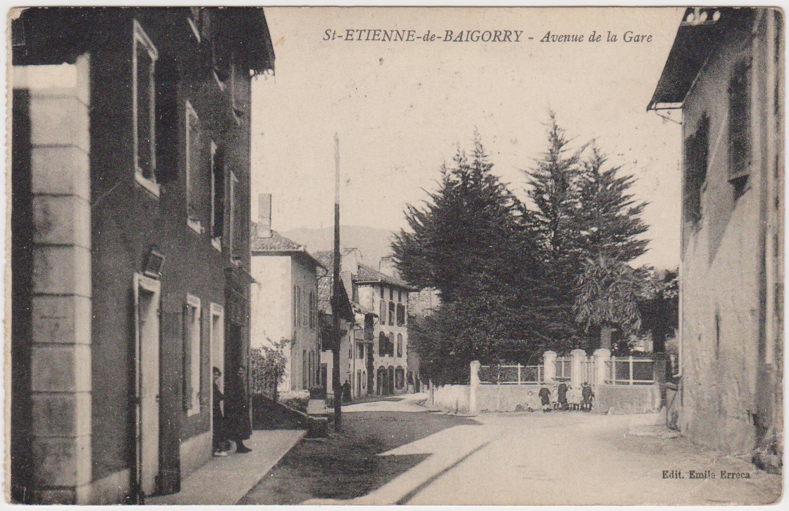 Photos et carte postales anciennes de SaintÉtiennedeBaïgorry