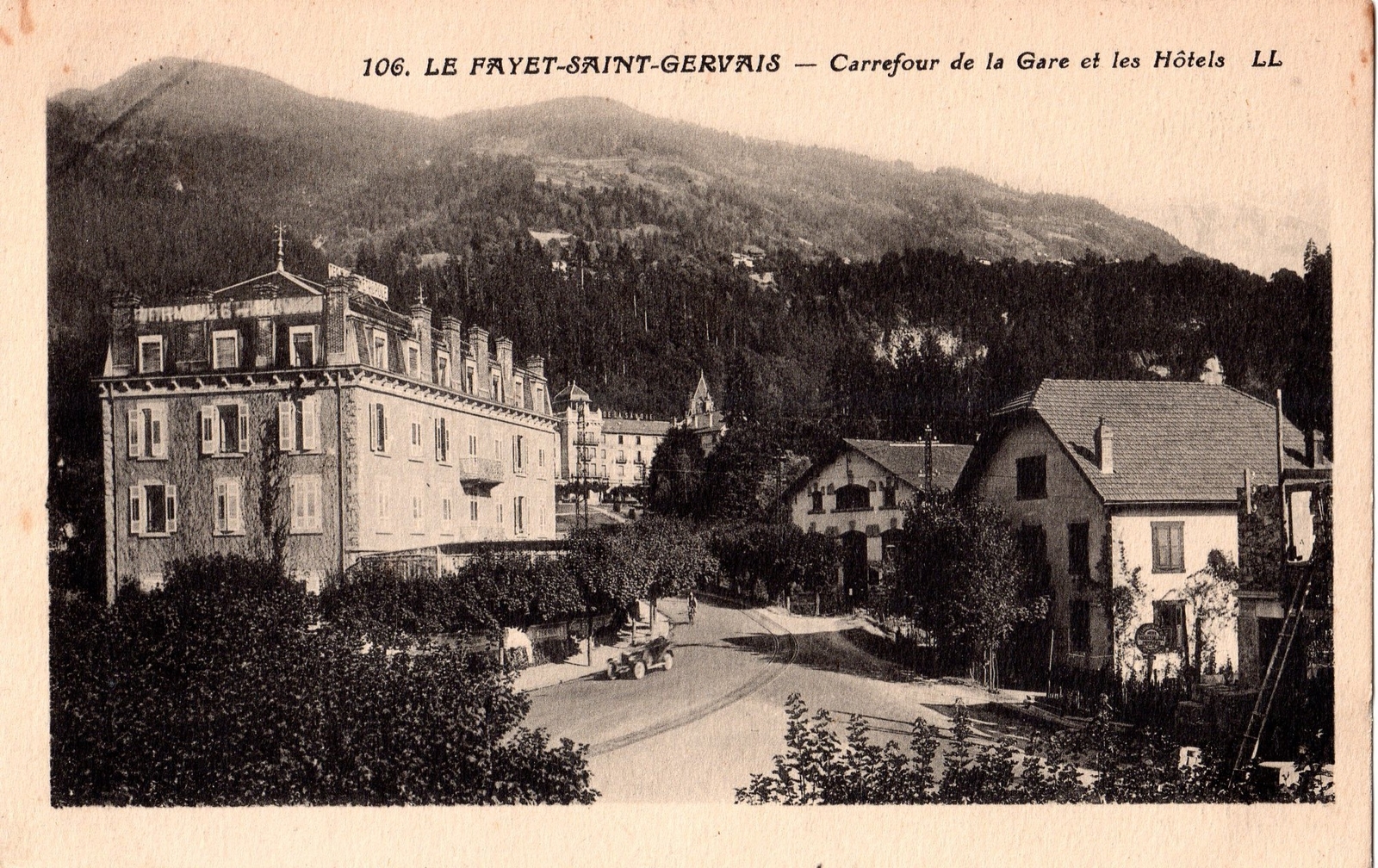 Photos et carte postales anciennes de SaintGervaislesBains Mairie