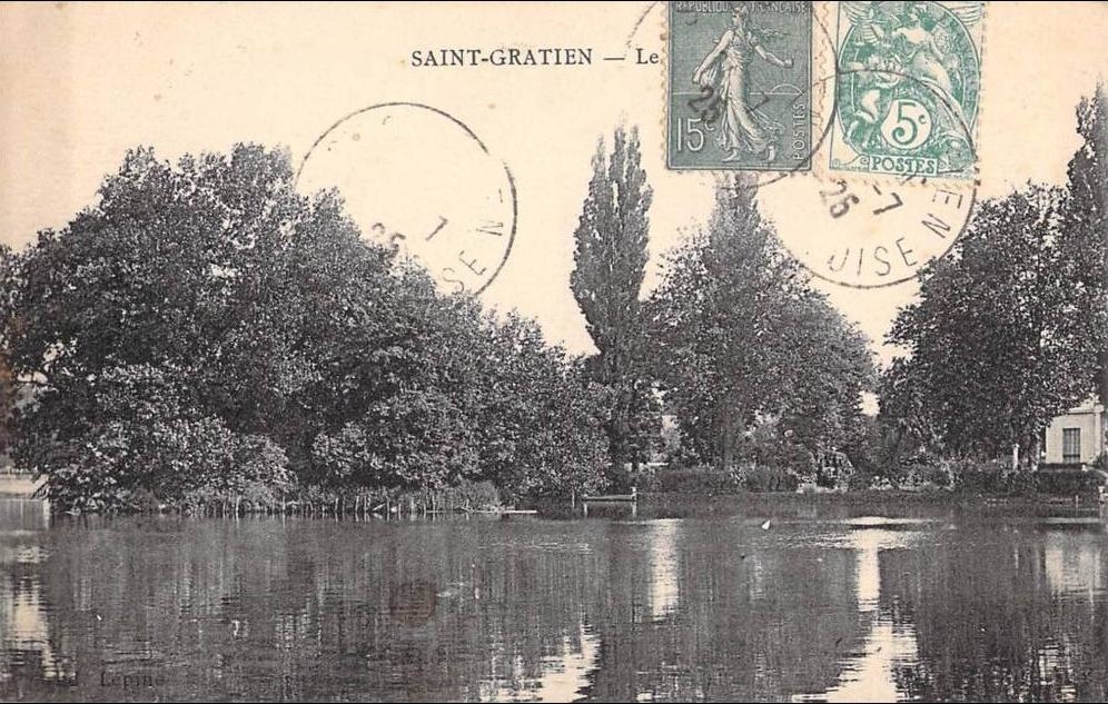 Photos et carte postales anciennes de SaintGratien Mairie de Saint