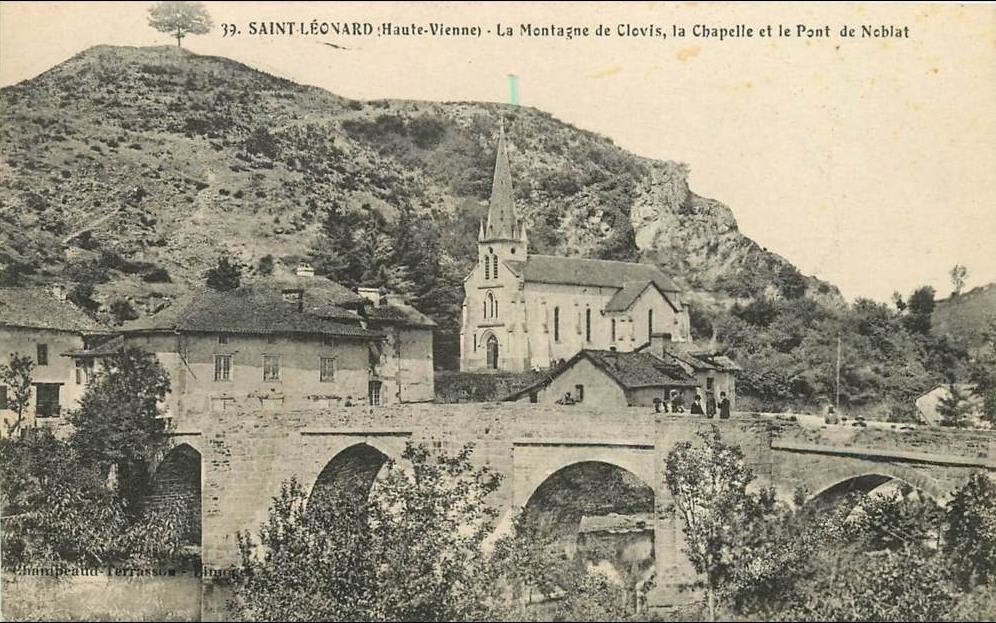 Photos et carte postales anciennes de SaintLéonarddeNoblat Mairie