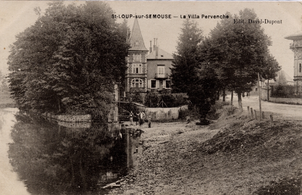 Photos et carte postales anciennes de SaintLoupsurSemouse Mairie