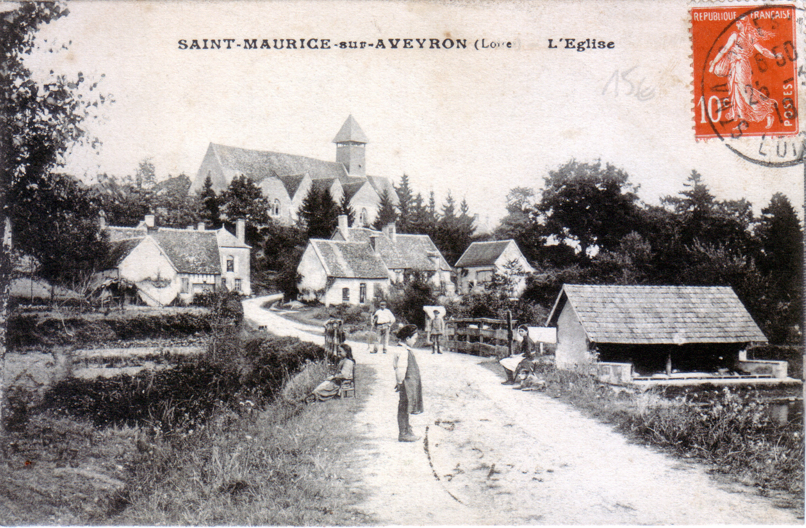 SaintMauricesurAveyron, la Mairie de SaintMauricesurAveyron et sa