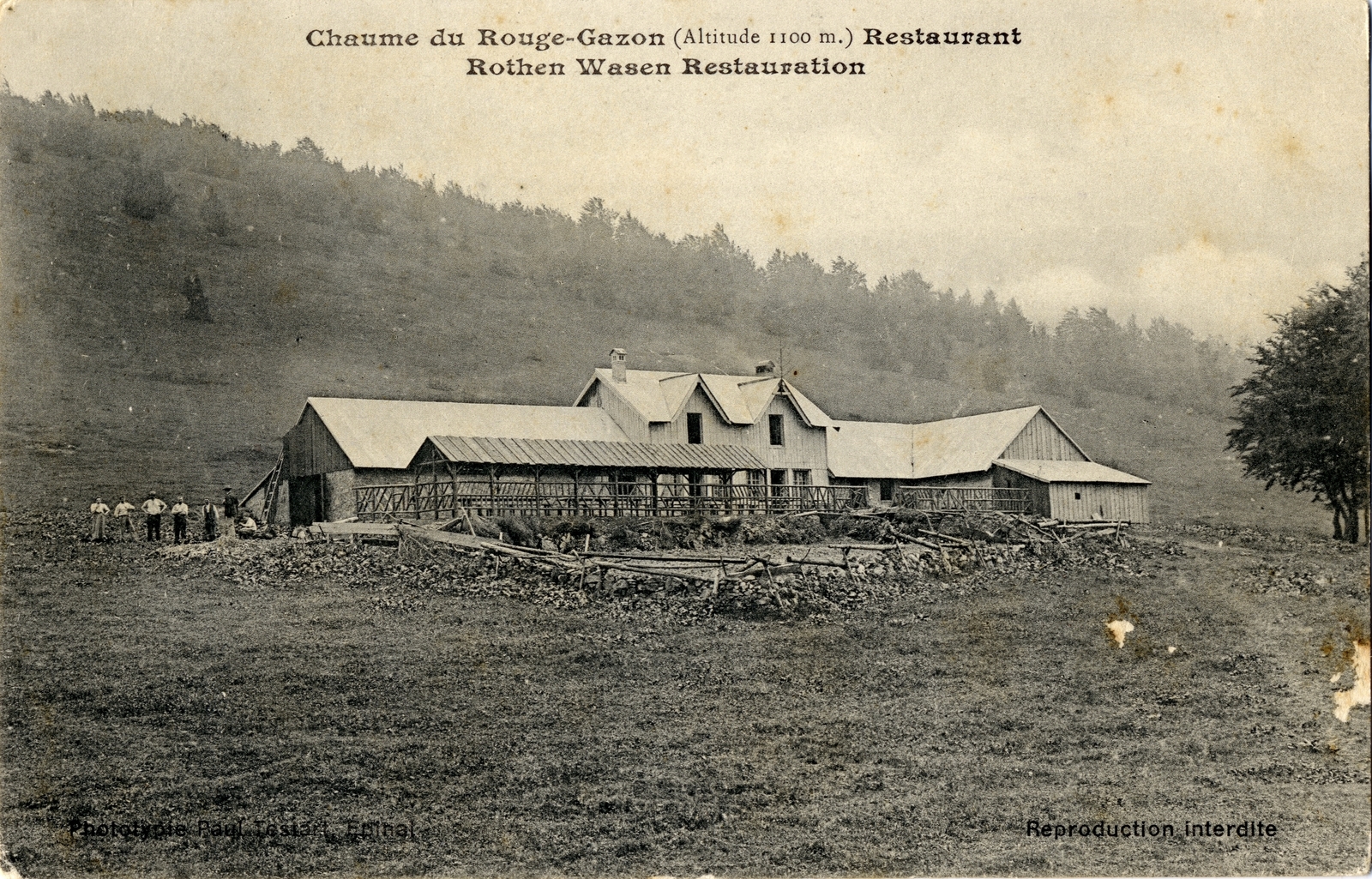 Photos et carte postales anciennes de SaintMauricesurMoselle Mairie de SaintMauricesur