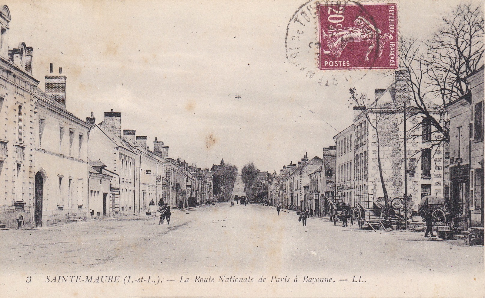 Photos et carte postales anciennes de SainteMauredeTouraine Mairie