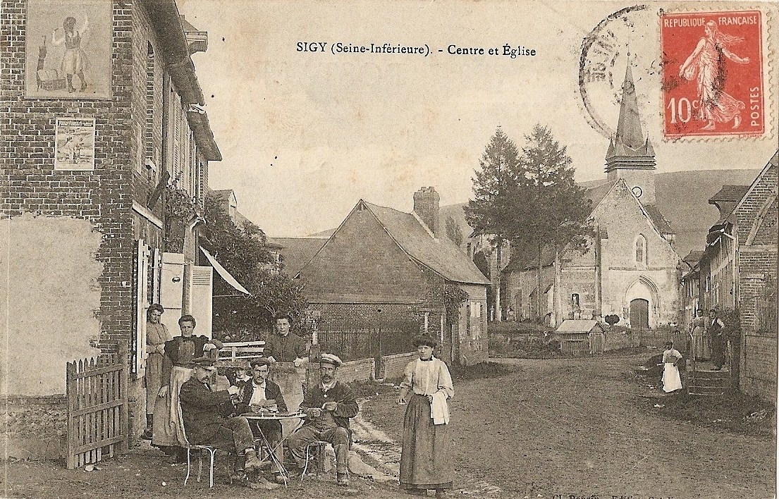 Photos et carte postales anciennes de SigyenBray Mairie de Sigyen