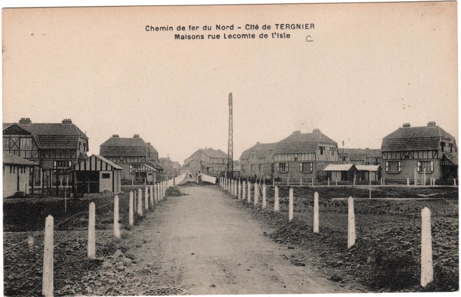 Photos et carte postales anciennes de Tergnier Mairie de Tergnier et