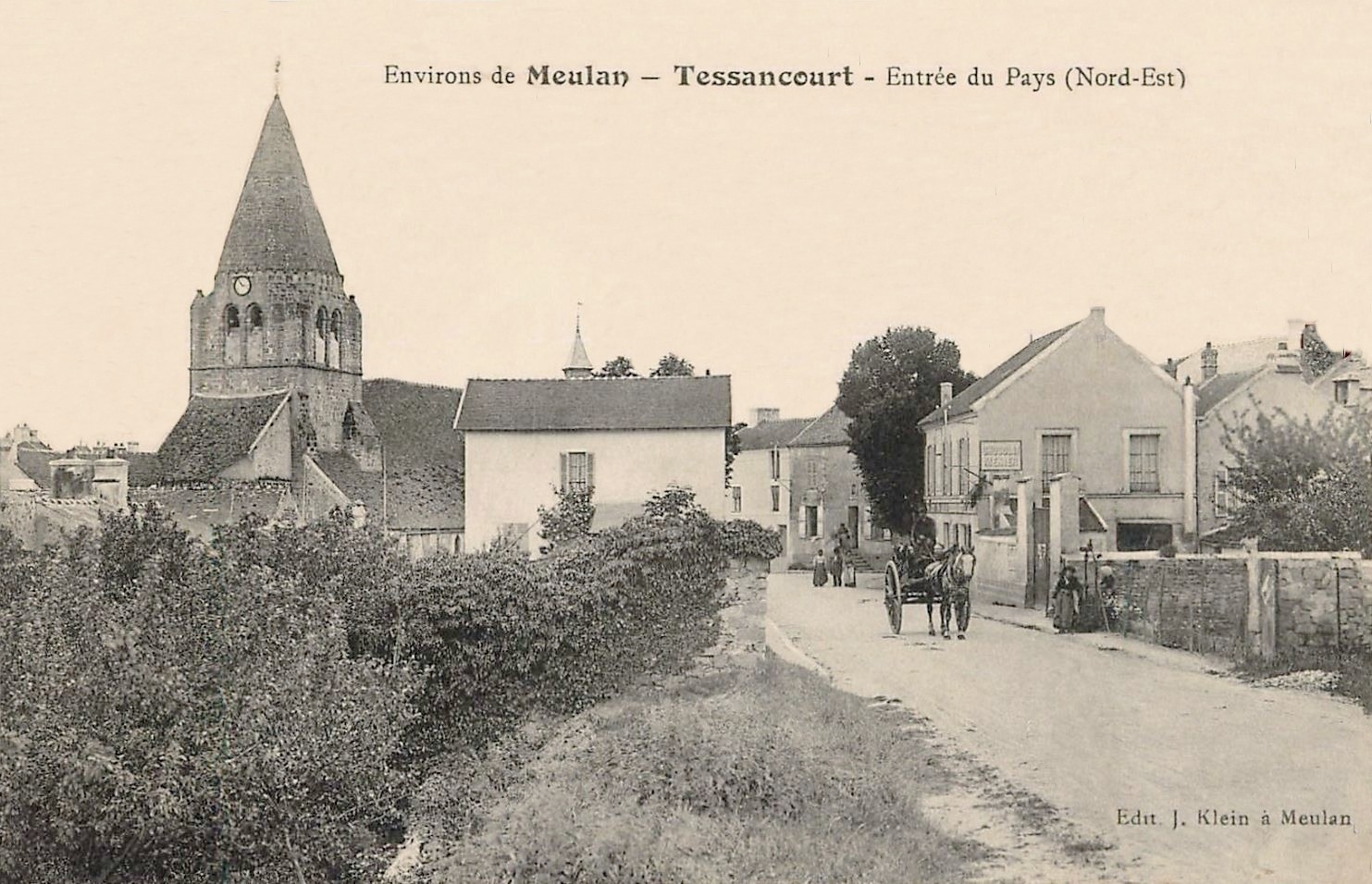 Photos et carte postales anciennes de TessancourtsurAubette Mairie