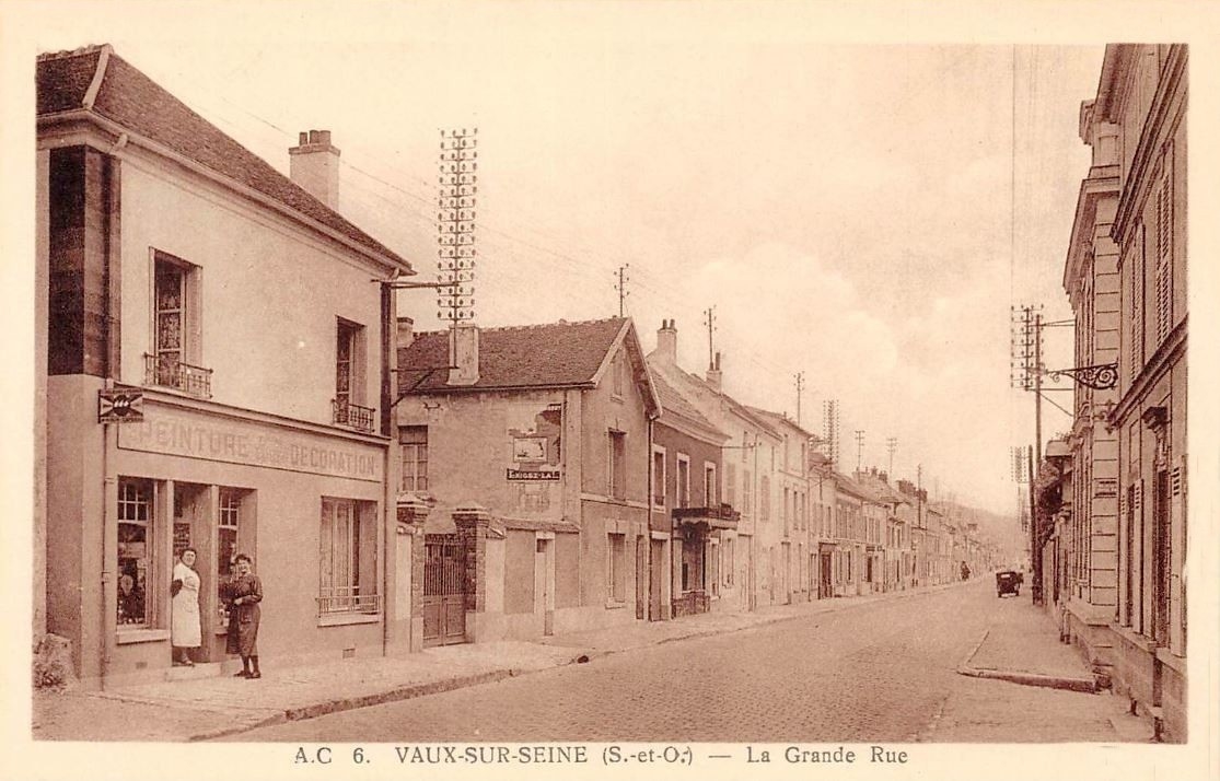 Photos et carte postales anciennes de VauxsurSeine Mairie de VauxsurSeine et sa ville
