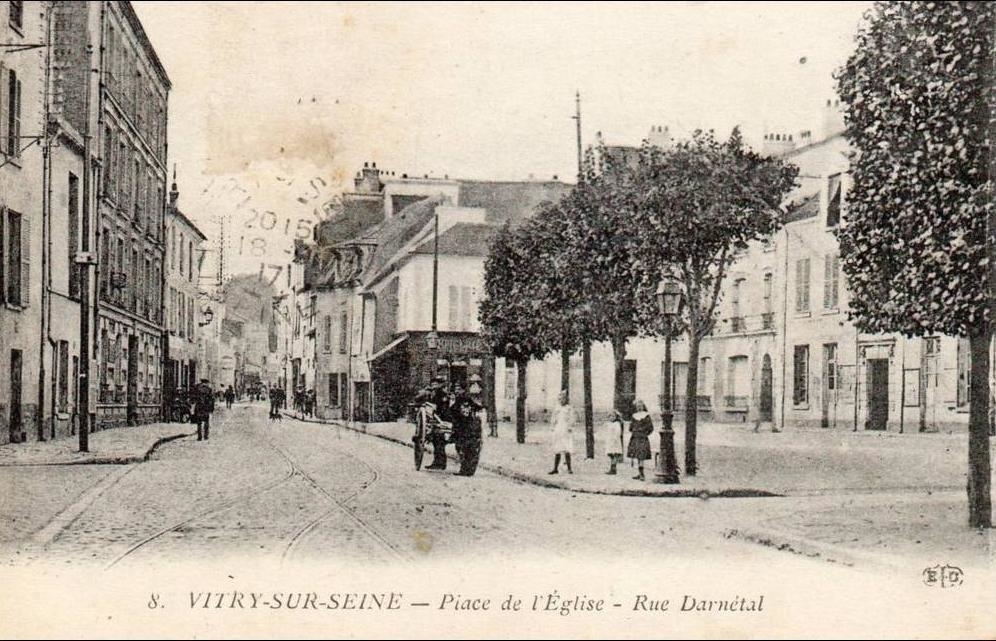Photos et carte postales anciennes de VitrysurSeine Mairie de VitrysurSeine et sa ville