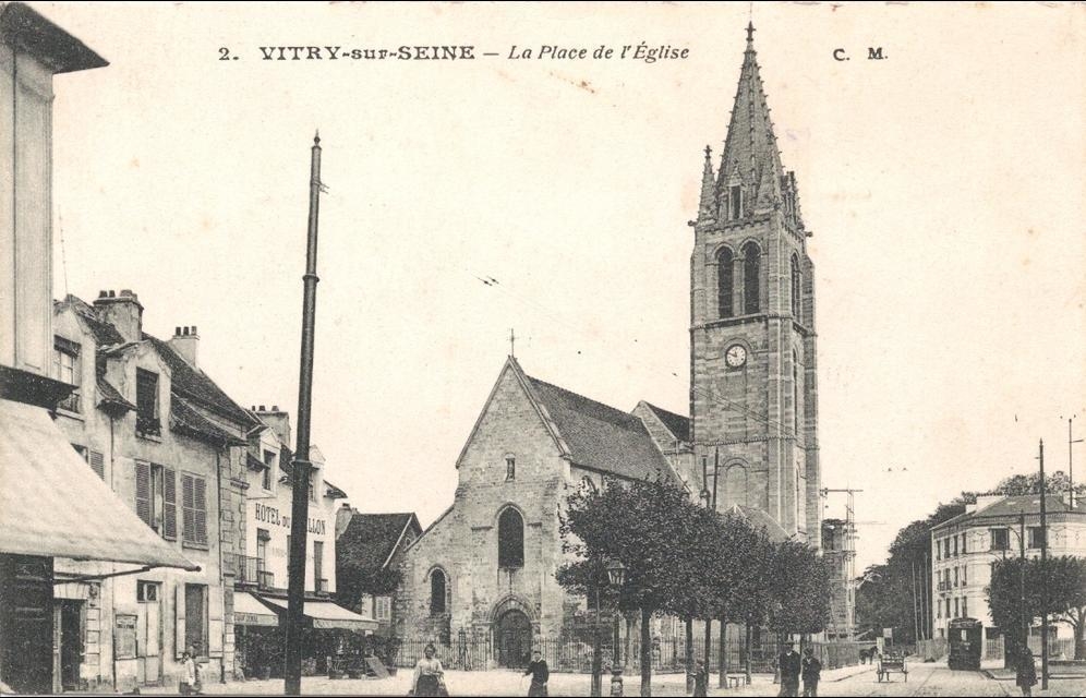 Photos et carte postales anciennes de VitrysurSeine Mairie de Vitry