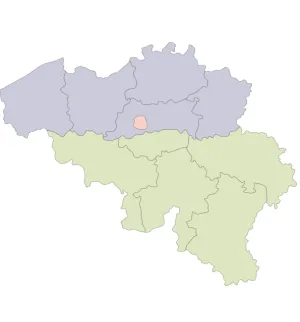 Les 3 régions de Belgique